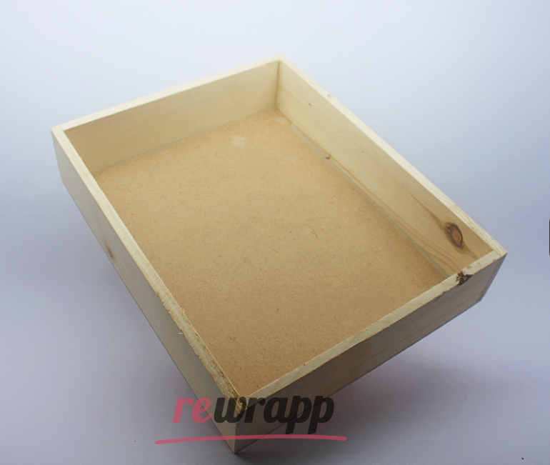 Rectangular Tray with MDF Base