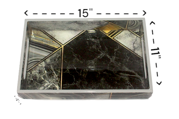 Black and Gold Marble