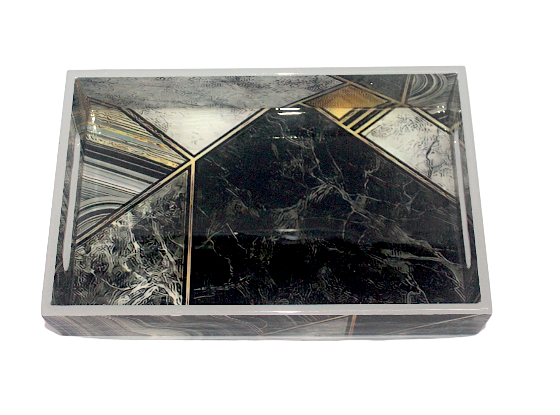 Black and Gold Marble