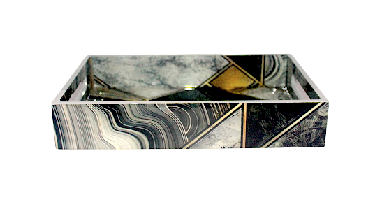 Black and Gold Marble