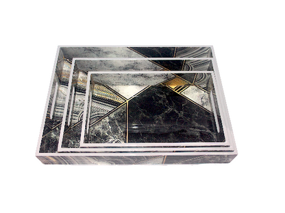 Black and Gold Marble